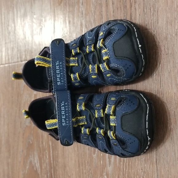 (10M) Sperry Top-Sider Water-Friendly Toddler Boy's Lagoon Sandals Nautical - Picture 6 of 9